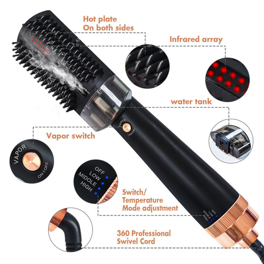 Professional hot brush