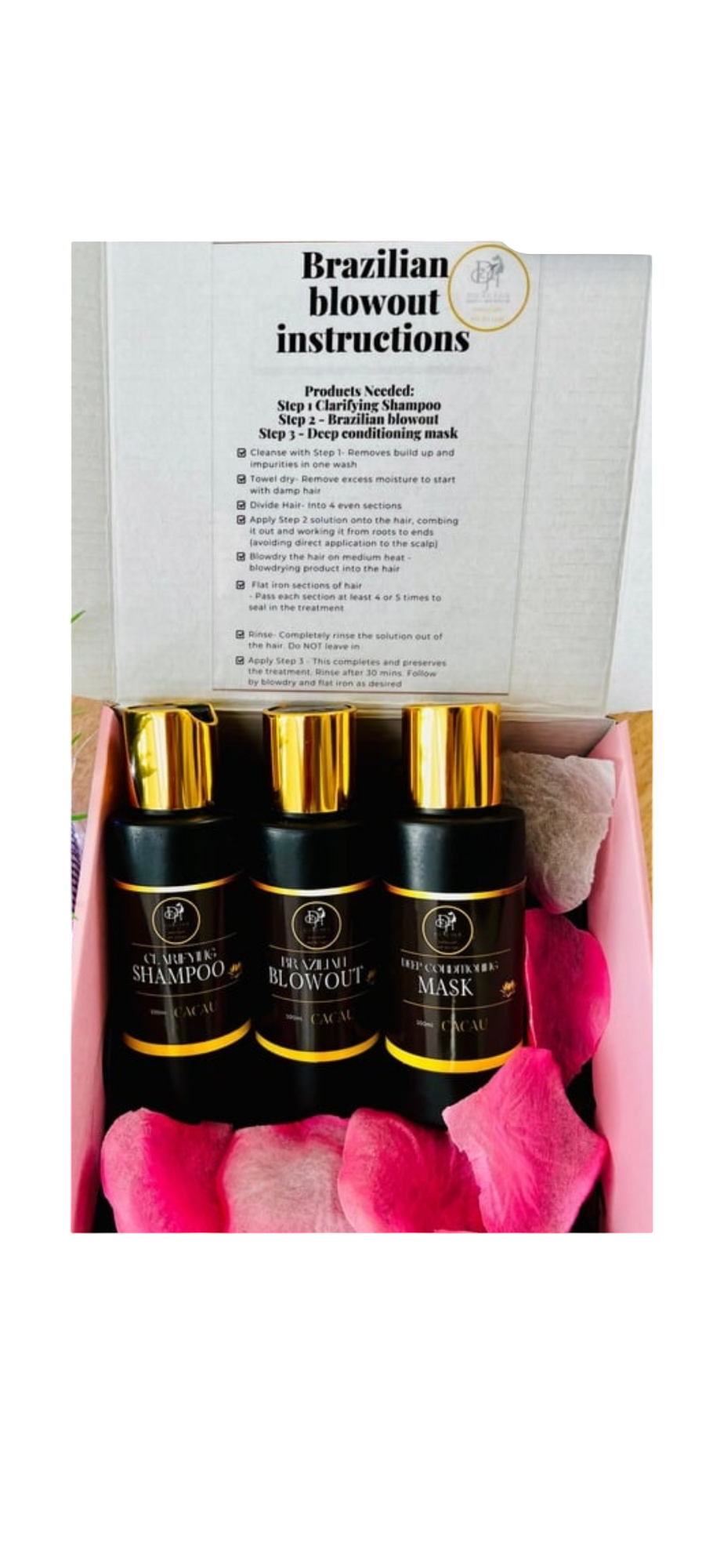 100ml Brasil Cacau Brazilian blowout kit