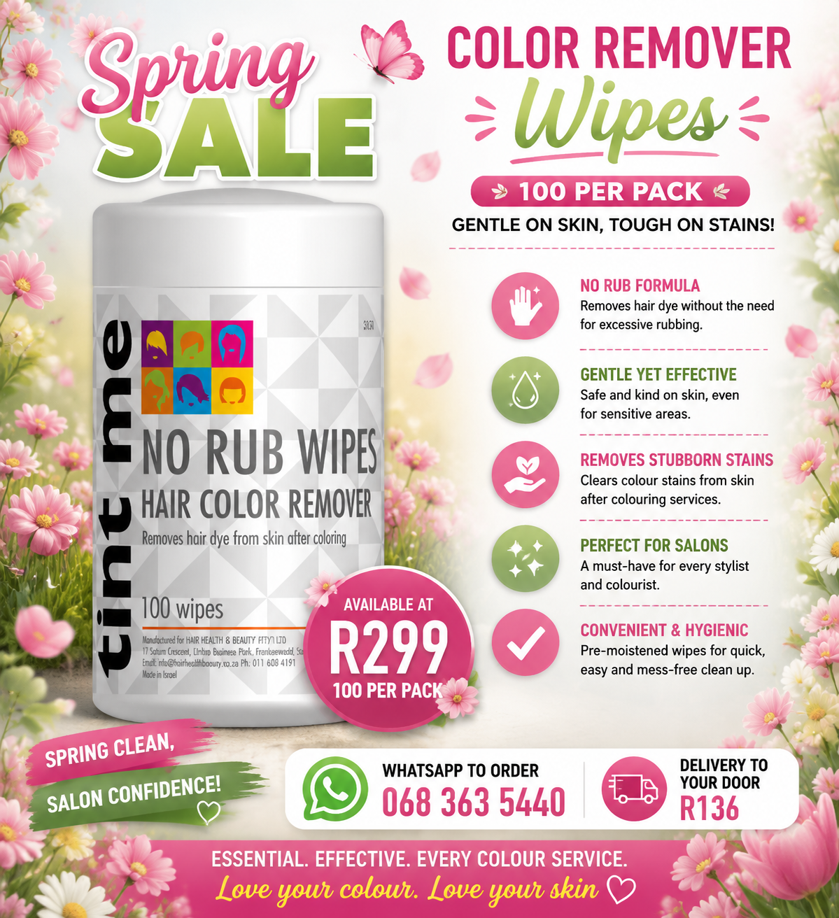SPRING SALE color remover wipes 100pcs