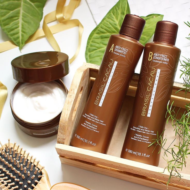 Brasil cacau shampoo, conditioner and anti frizz mask