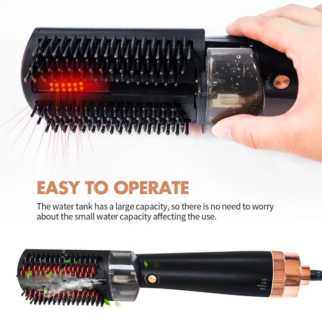 Professional hot brush