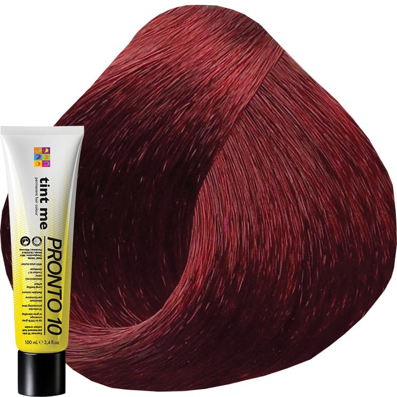 tint me 5.666 Extra Intense Red Light Brown PRONTO 10 Express Professi ...