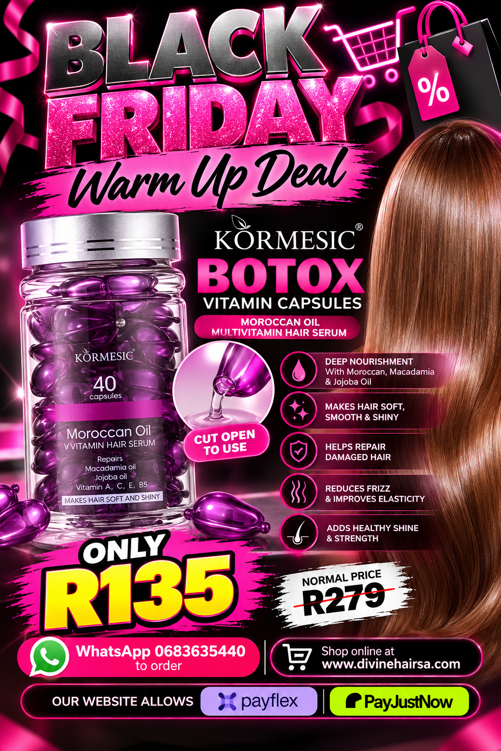 BLACK FRIDAY Botox vitamin capsules