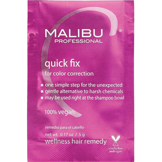Malibu C Quick Fix for Color Correction Treatment Sachet, 5g