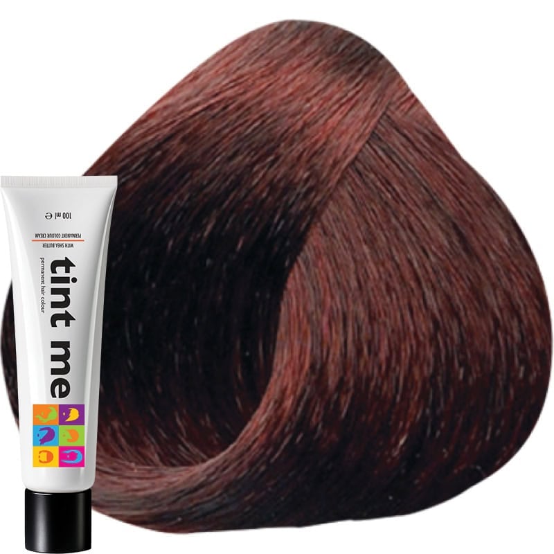 tint me 5.6 Light Red Brown Professional Hair Colour, 100ml