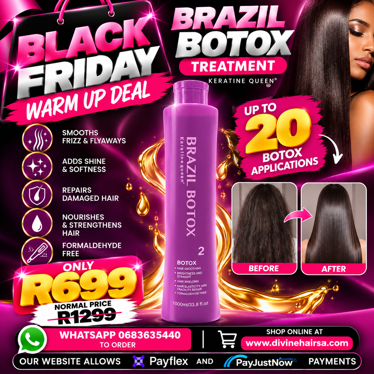 BLACK FRIDAY Brazil Botox step 2 1000ml
