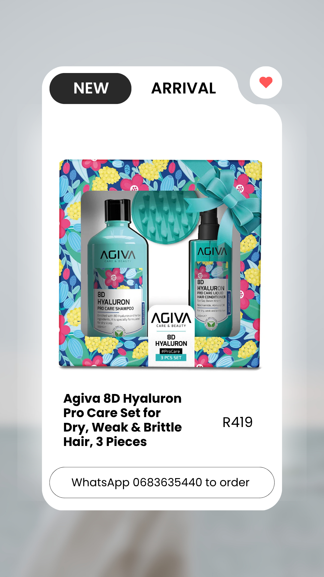 Agiva Hyaluron Pro 3pcs set