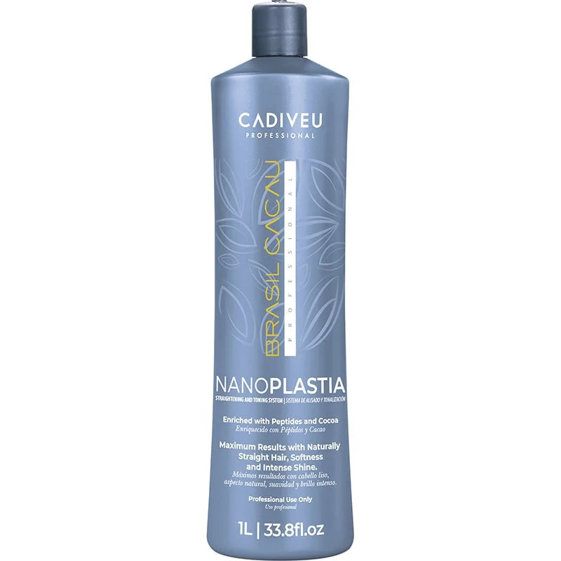 Brasil Cacau Step 2 Nano plastia – Formaldehyde-Free Straightening & Toning Treatment 1L