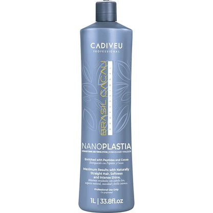 Brasil Cacau Step 2 Nano plastia – Formaldehyde-Free Straightening & Toning Treatment 1L