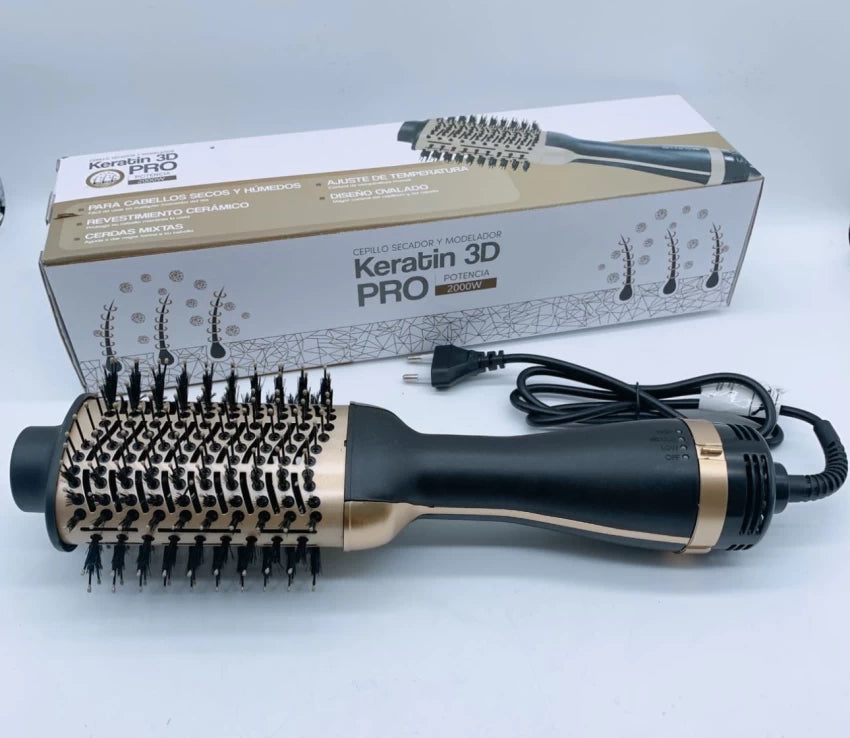 Keratin 3d brush