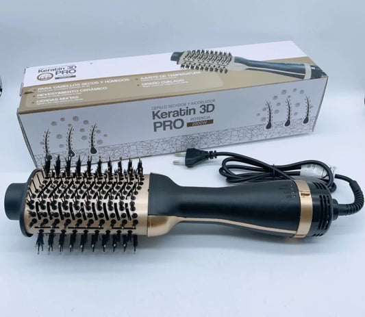 Keratin 3d brush