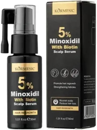 Minoxidil hair growth serum