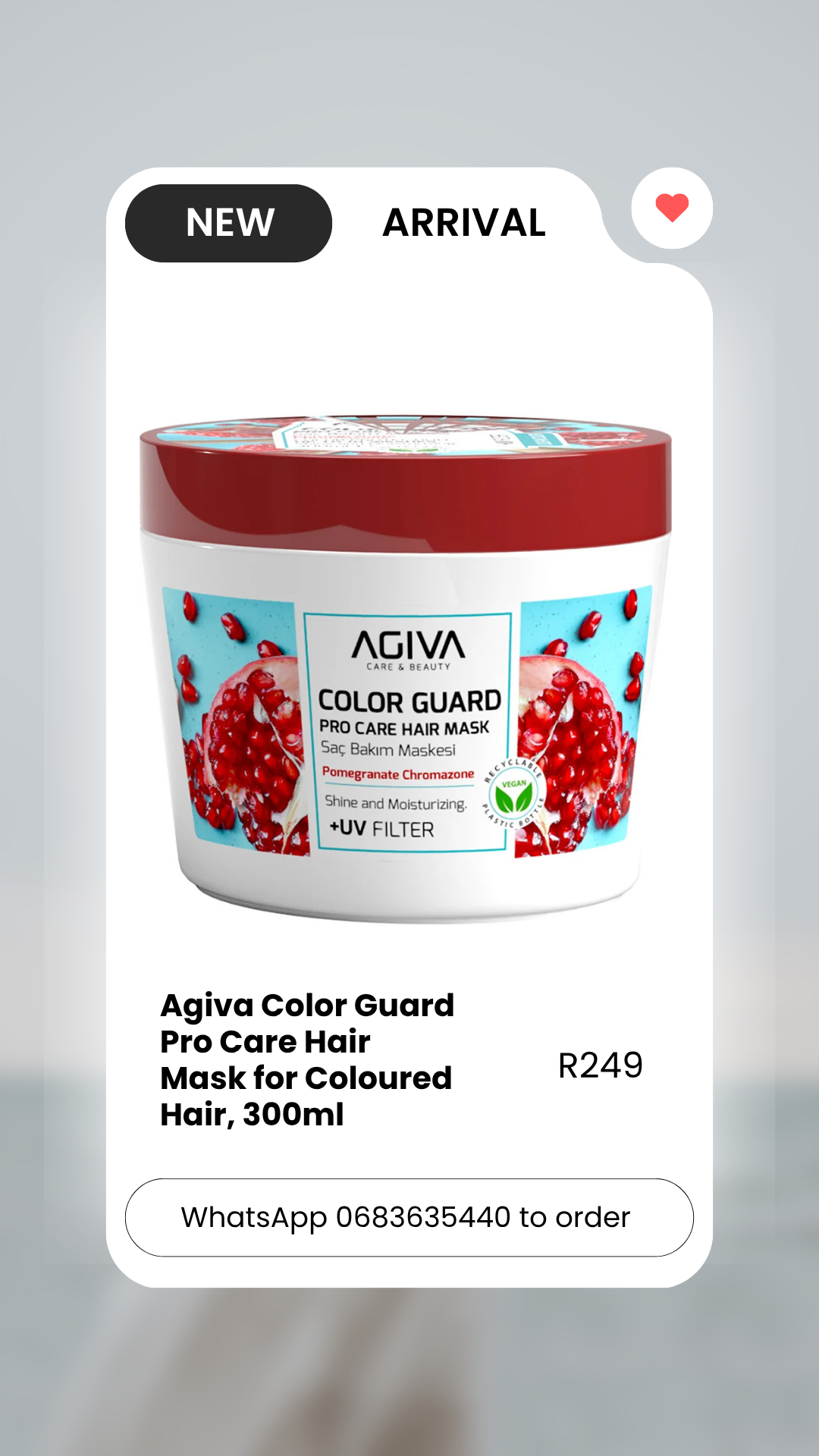 Agiva Color Guard Pro care hair mask