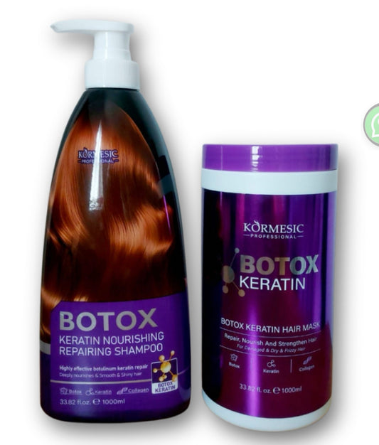 Botox shampoo and mask