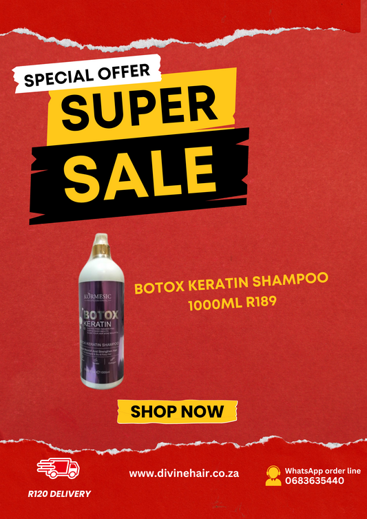 Botox keratin shampoo 1000ml