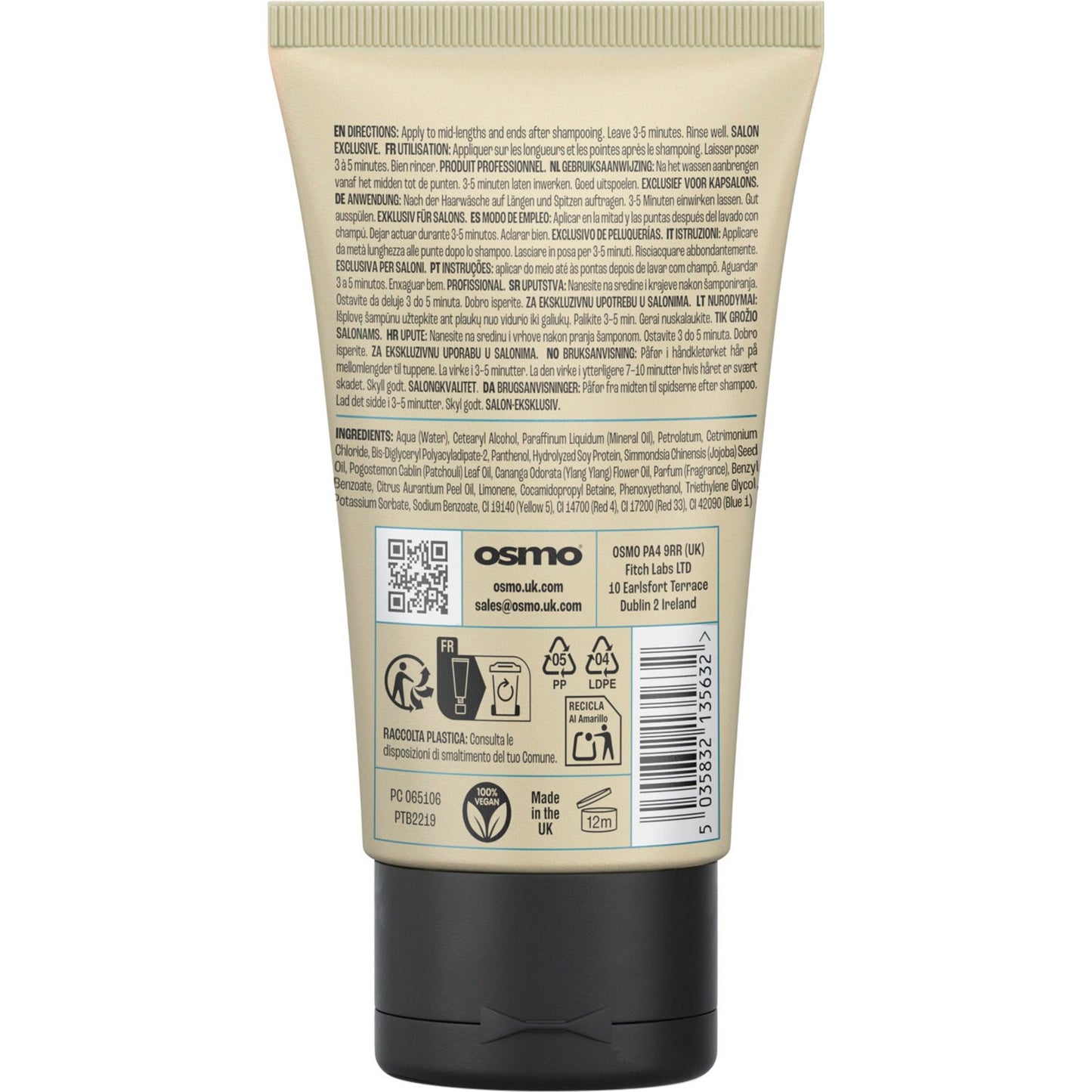 OSMO Deep Moisture Intensive Deep Repair Mask 250ml