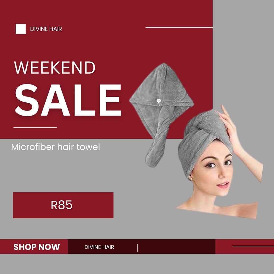 Microfiber hair towel