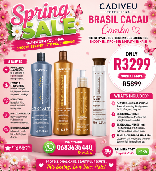 SPRING SALE Brasil Cacau Cadiveu styling combo