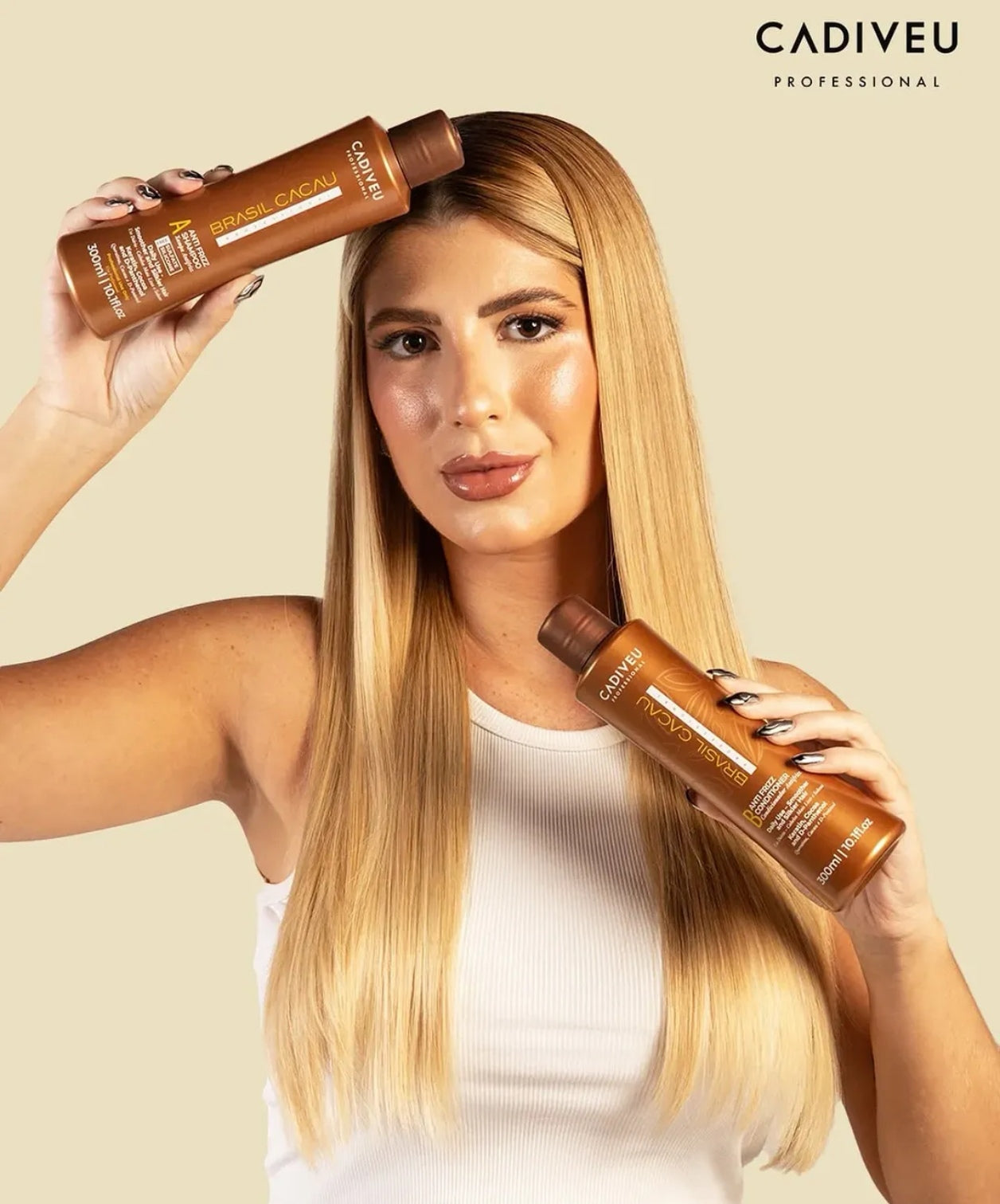 Brasil Cacau Anti Frizz Shampoo and conditioner 300ml