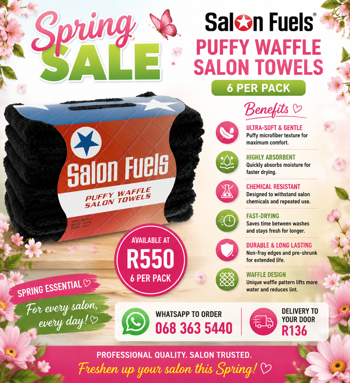SPRING SALE Salon towels