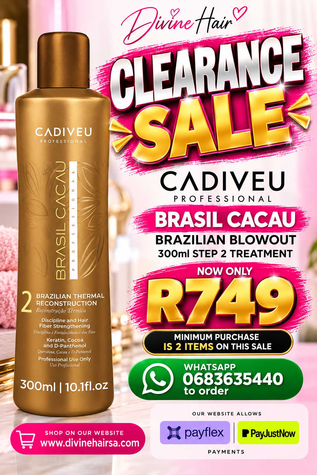 Brasil Cacau Brazilian blowout step 2 300ml