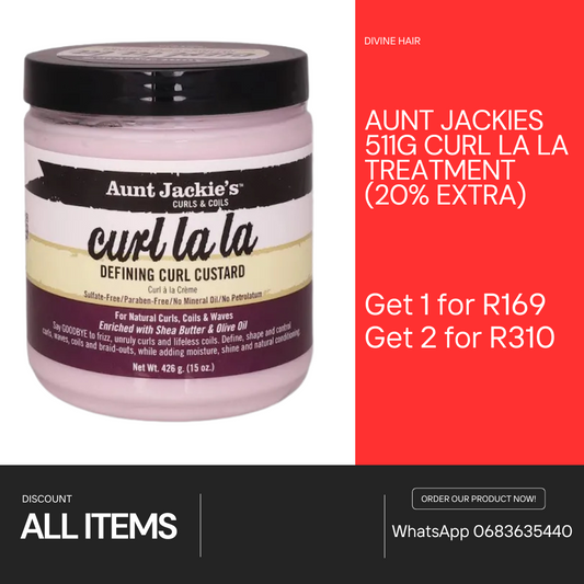 Aunt Jackie's curl la la 516g