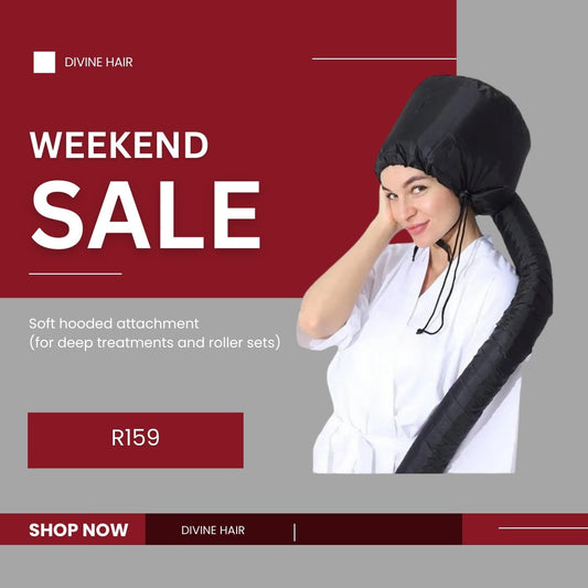 Soft hooded dryer attachment