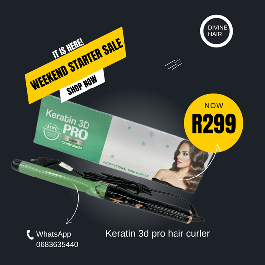 Keratin 3d pro curler