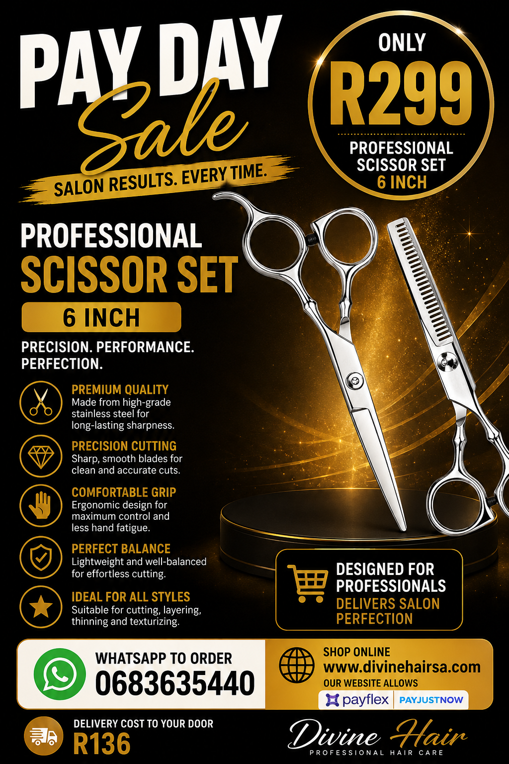 Pay day sale Professional Scissor set