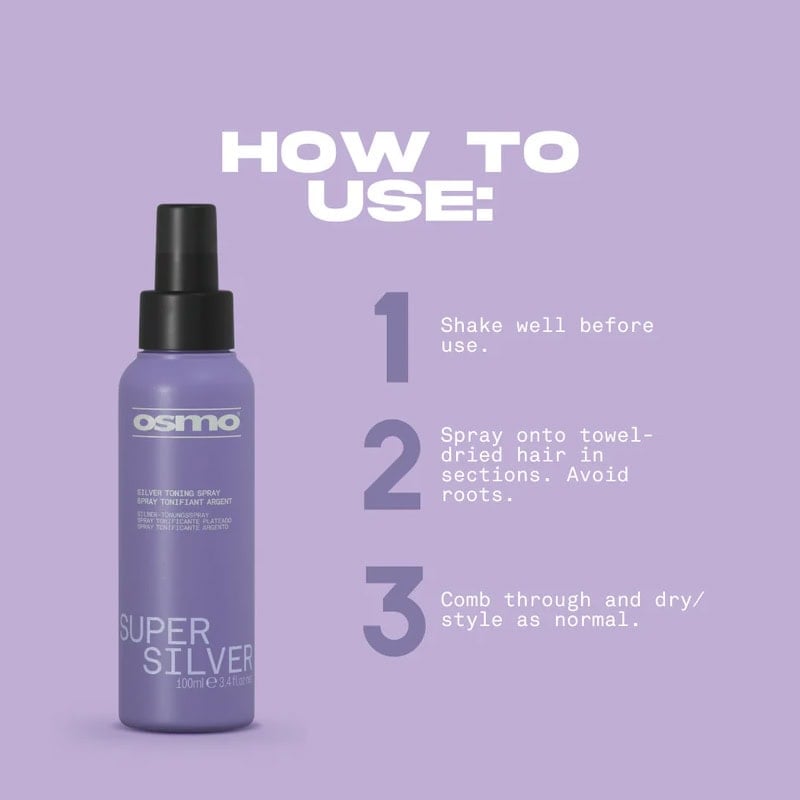 OSMO Super Silver Silver Toning Spray, 100ml