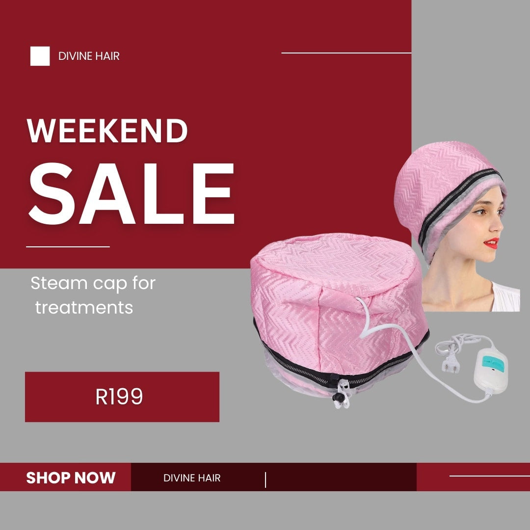 Steam cap for treatments