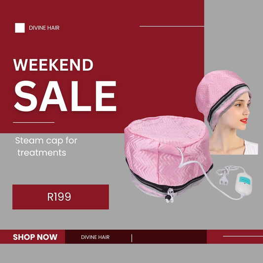 Steam cap for treatments