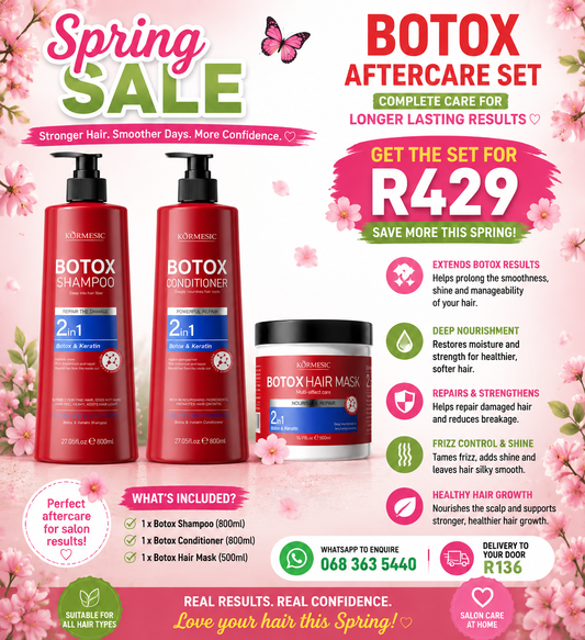SPRING SALE botox aftercare set